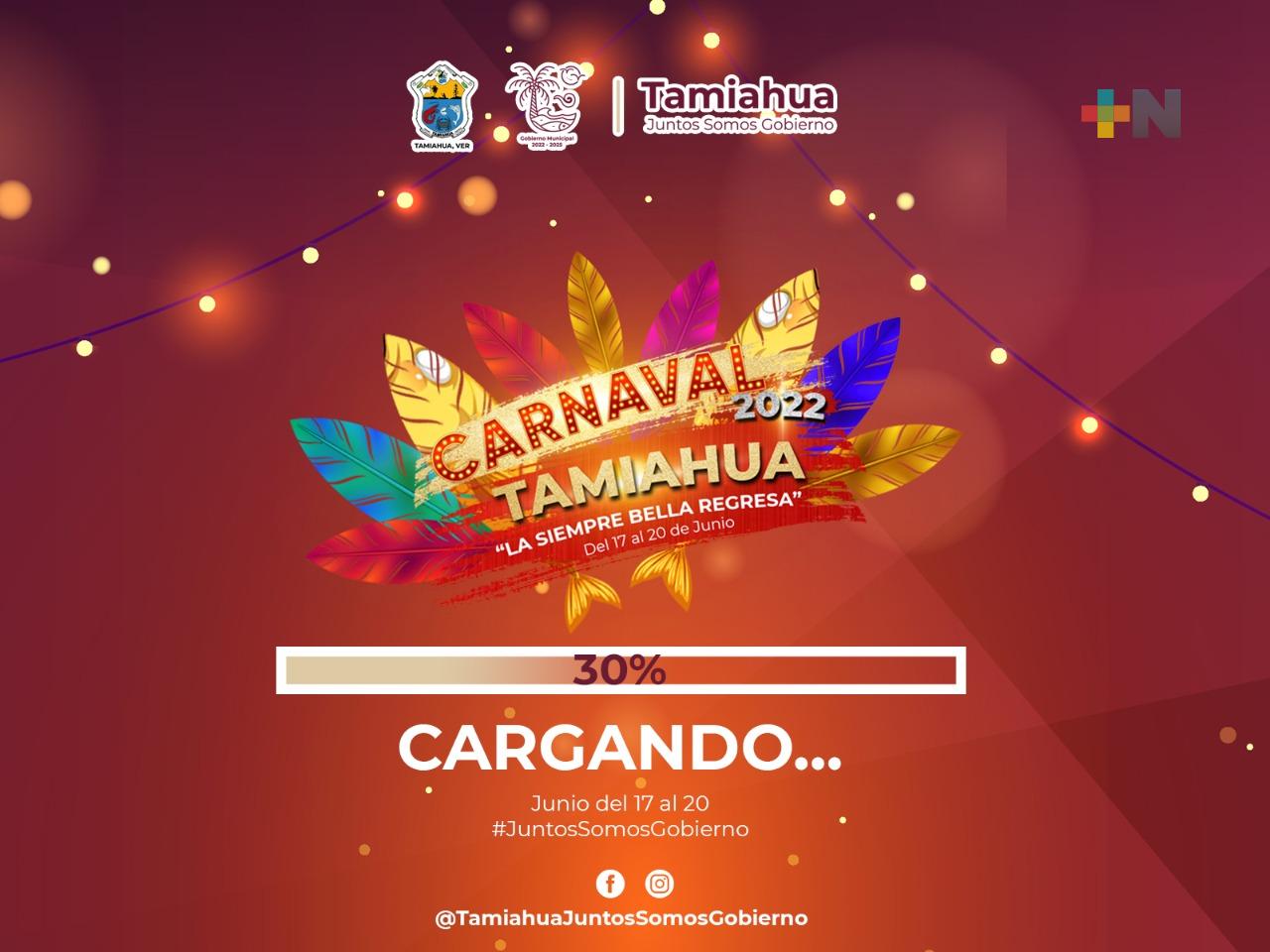 Vuelve Carnaval de Tamiahua “La Siempre Bella Regresa”