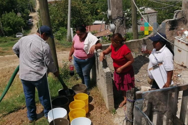 Gobierno estatal ha invertido para resolver desabasto de agua en Tuxpan: Alcalde