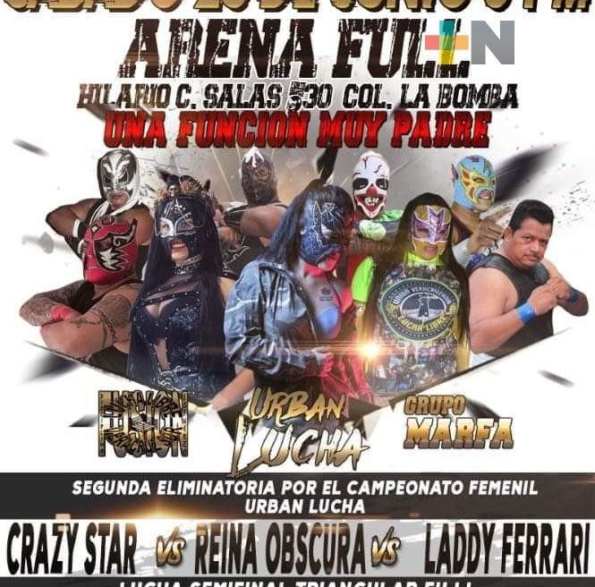 Habrá función de lucha libre en Minatitlán