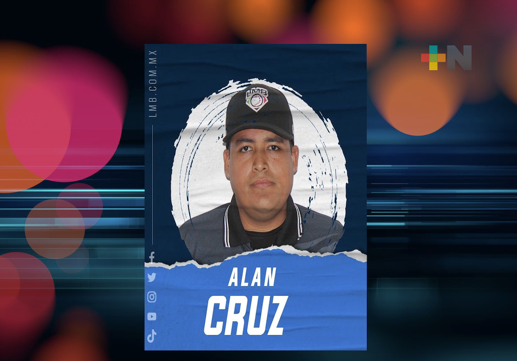 Umpire veracruzano Alan Cruz participará en el Juego de Estrellas LMB 2022