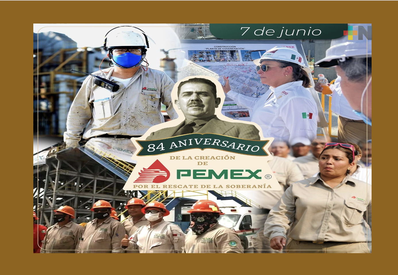 Trabajamos para fortalecer a Pemex, felicidades por sus 84 años al servicio de la nación: Rocío Nahle