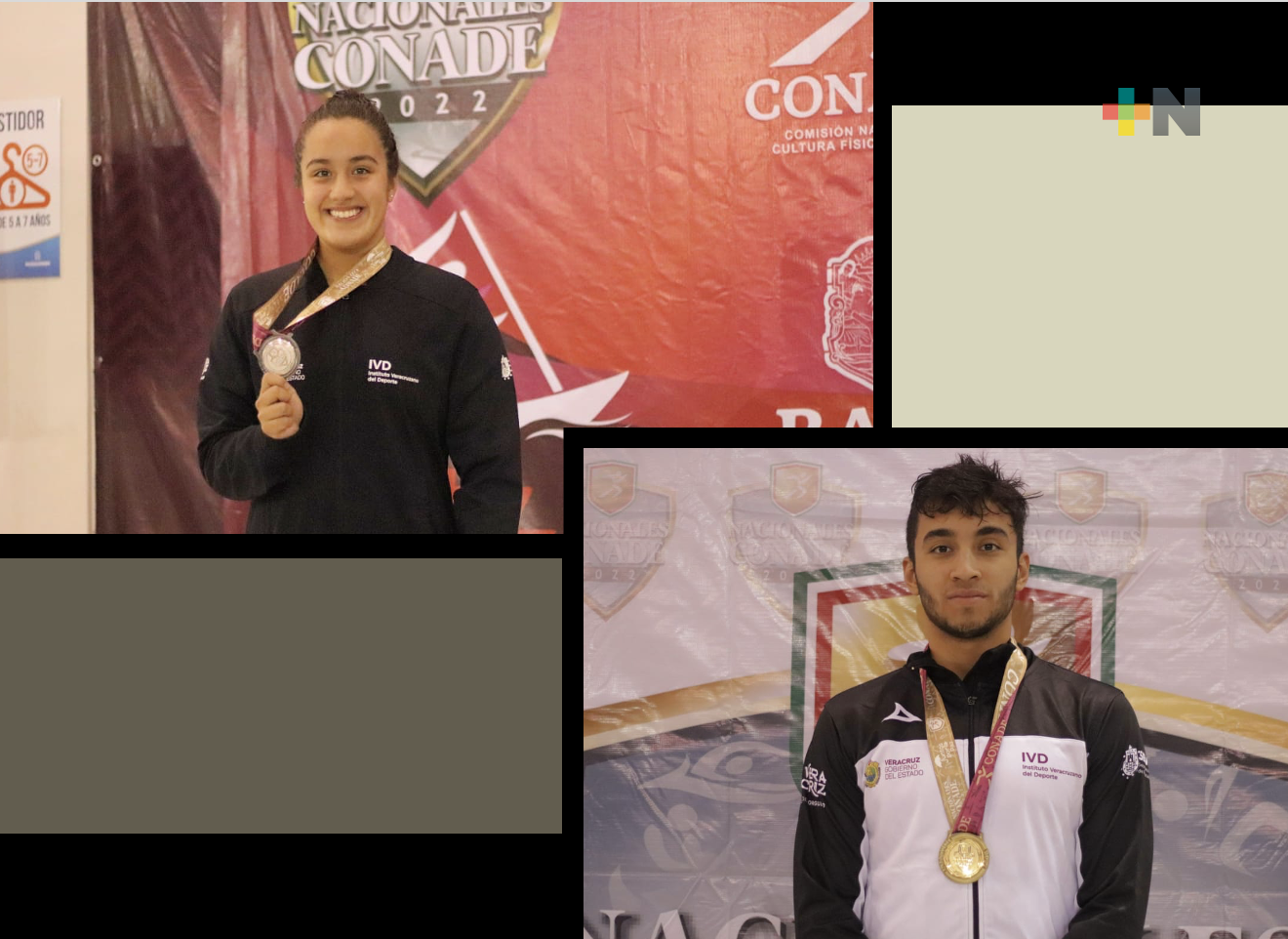 Destacaron Diana Paola Gómez y Álvaro Pineda en Nacionales CONADE