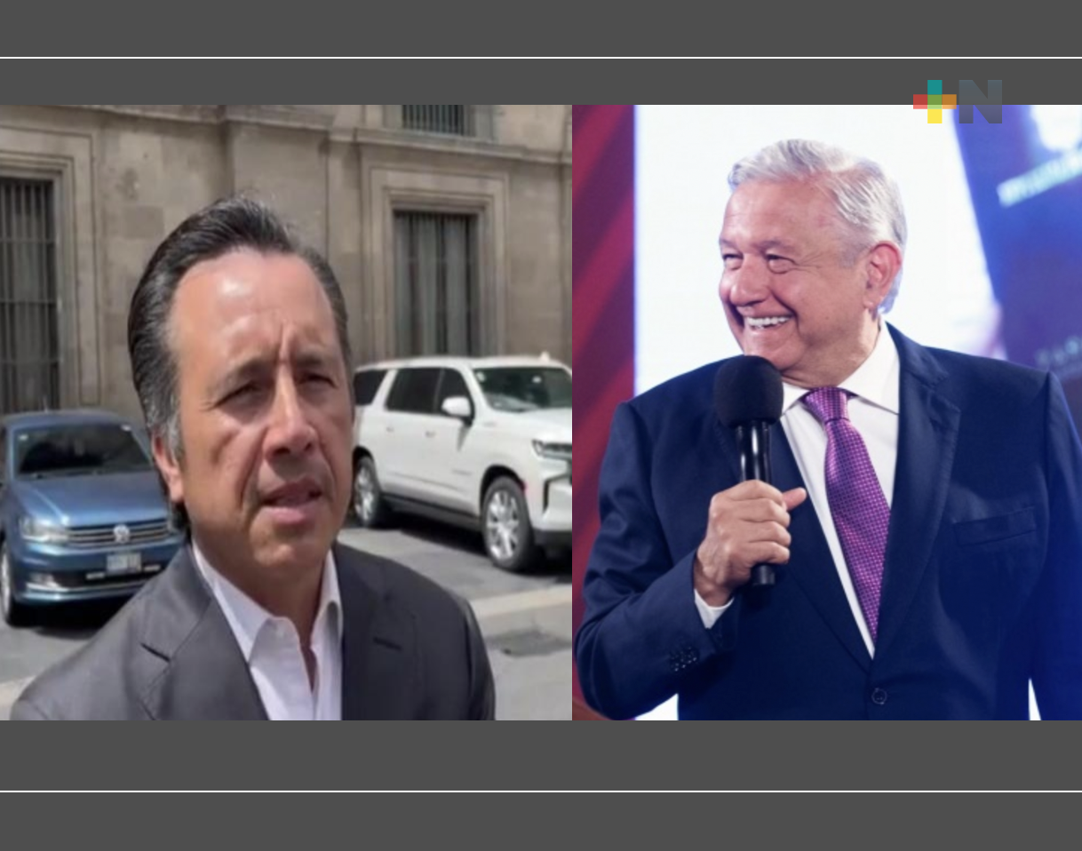 Cuitláhuac García se reúne con el presidente, hablarán sobre rehabilitación de San Juan de Ulúa