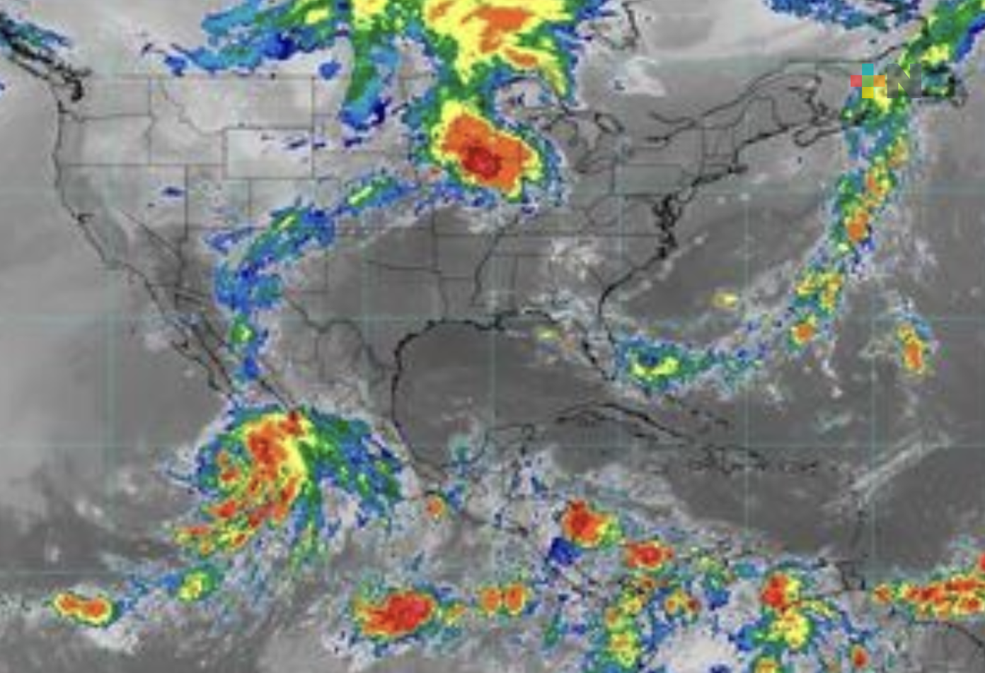 Se pronostican lluvias fuertes en 20 entidades del país: Conagua