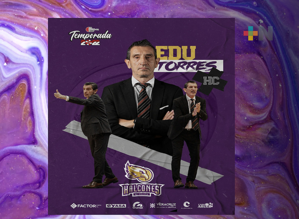 Brindan continuidad a Edu Torres en Halcones de Xalapa