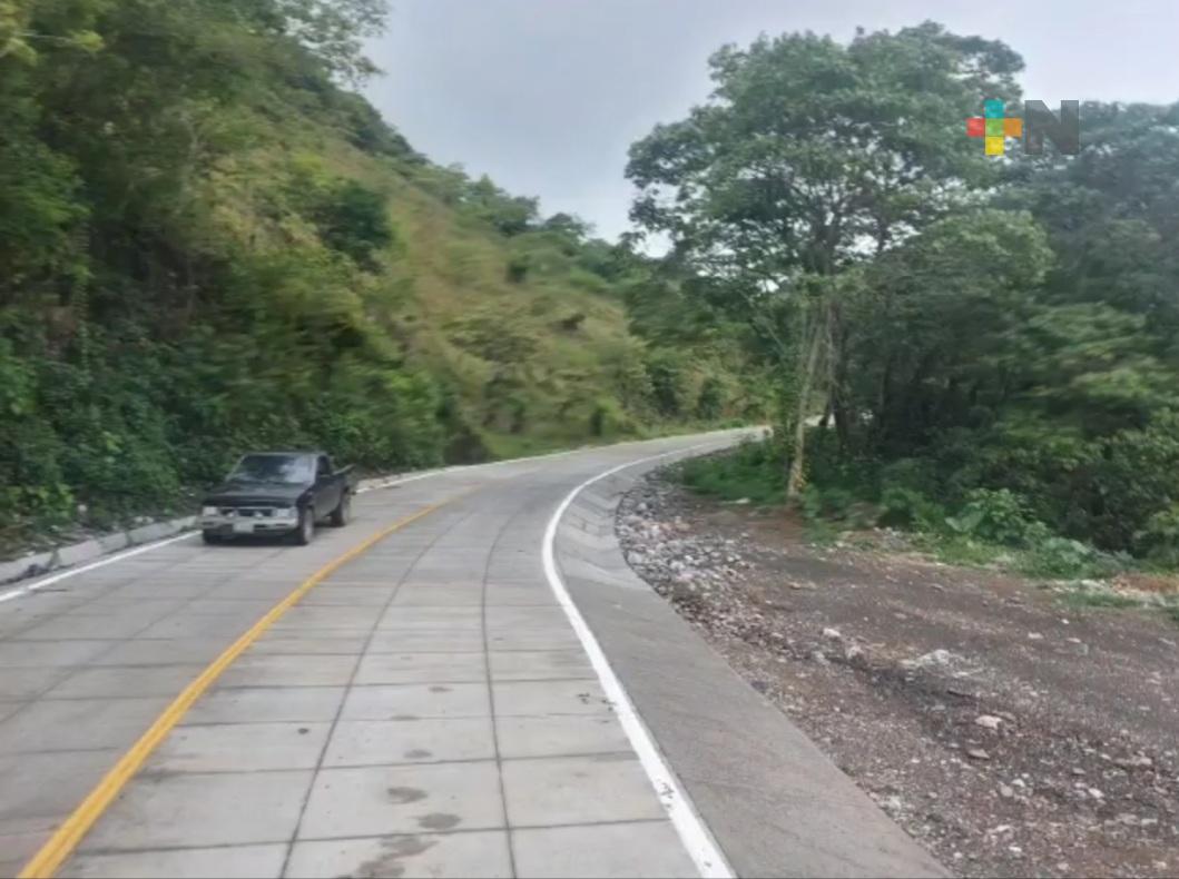 Avanza pavimentación de la carretera Ilamatlán-Zontecomatlán