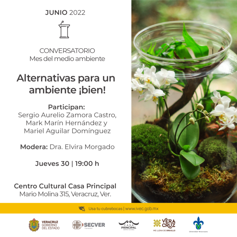 Presenta IVEC conversatorio sobre alternativas para un medioambiente favorable