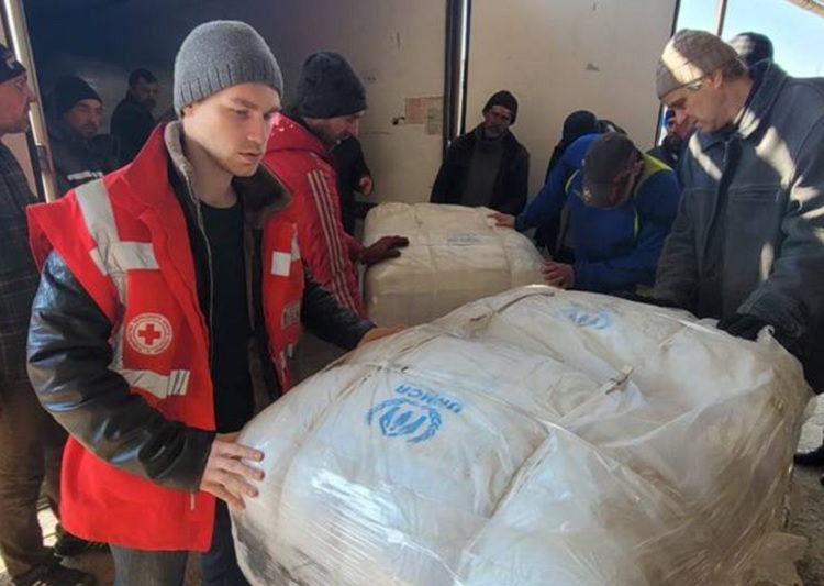ONU entrega 60 toneladas de ayuda humanitaria en Ucrania