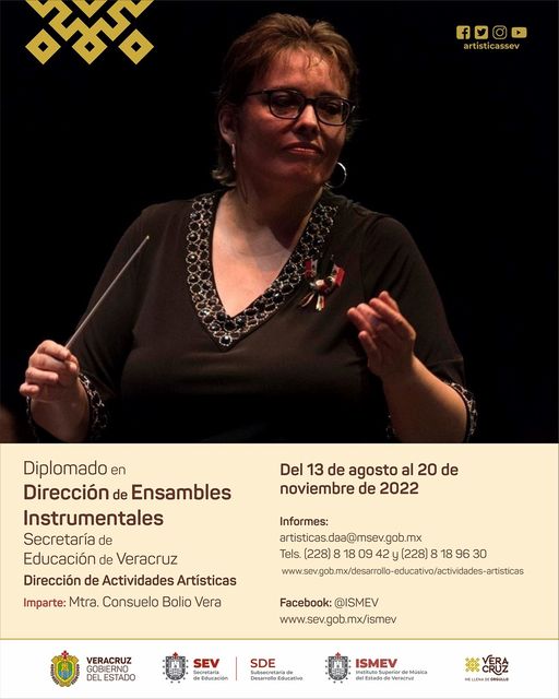 Abierta convocatoria para tercer Diplomado en Dirección de Ensambles Instrumentales