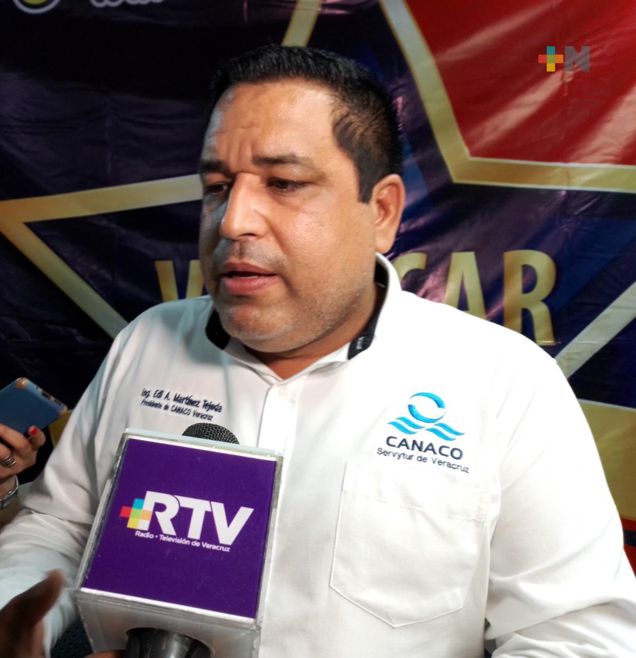 Disminución de inseguridad en el estado muestra trabajo del gobierno: Canaco Veracruz