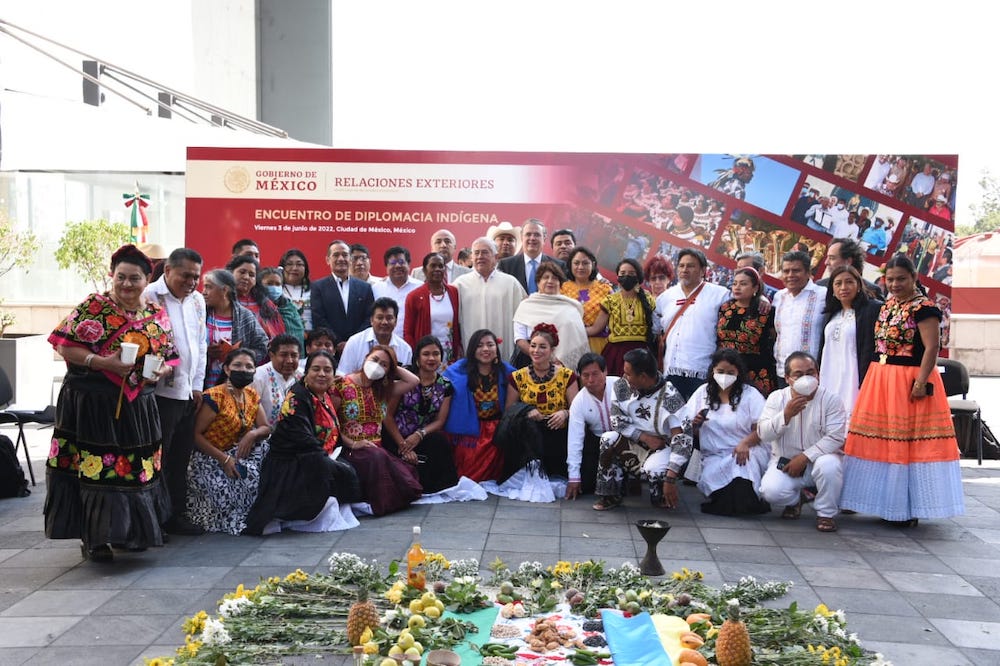 Encuentro de Diplomacia Indígena en la SRE