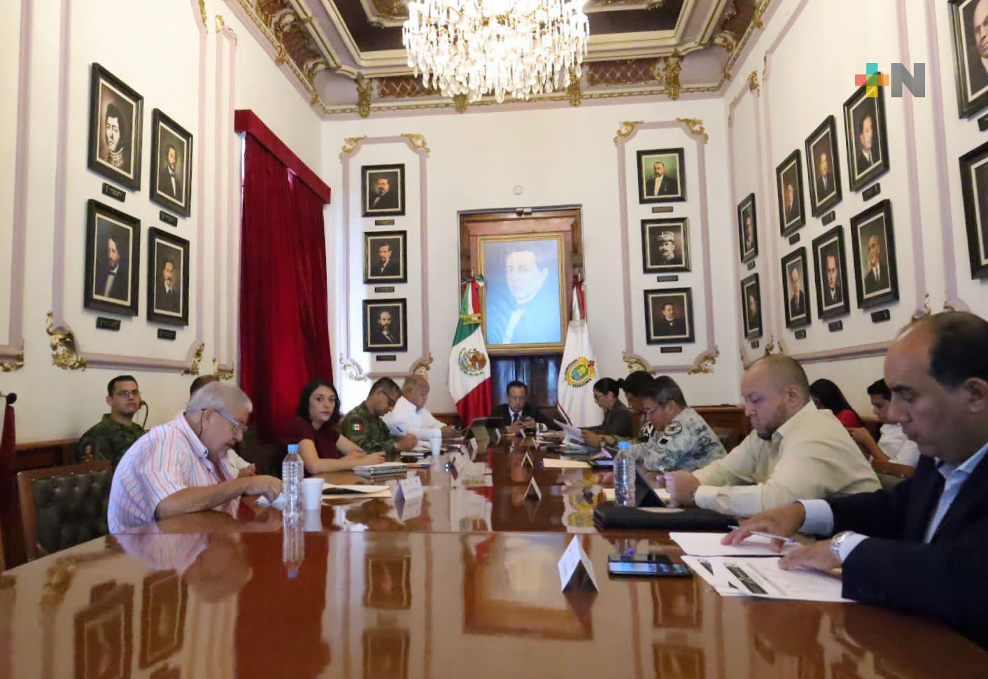 Sesiona la Mesa de Construcción de la Paz en Palacio de Gobierno
