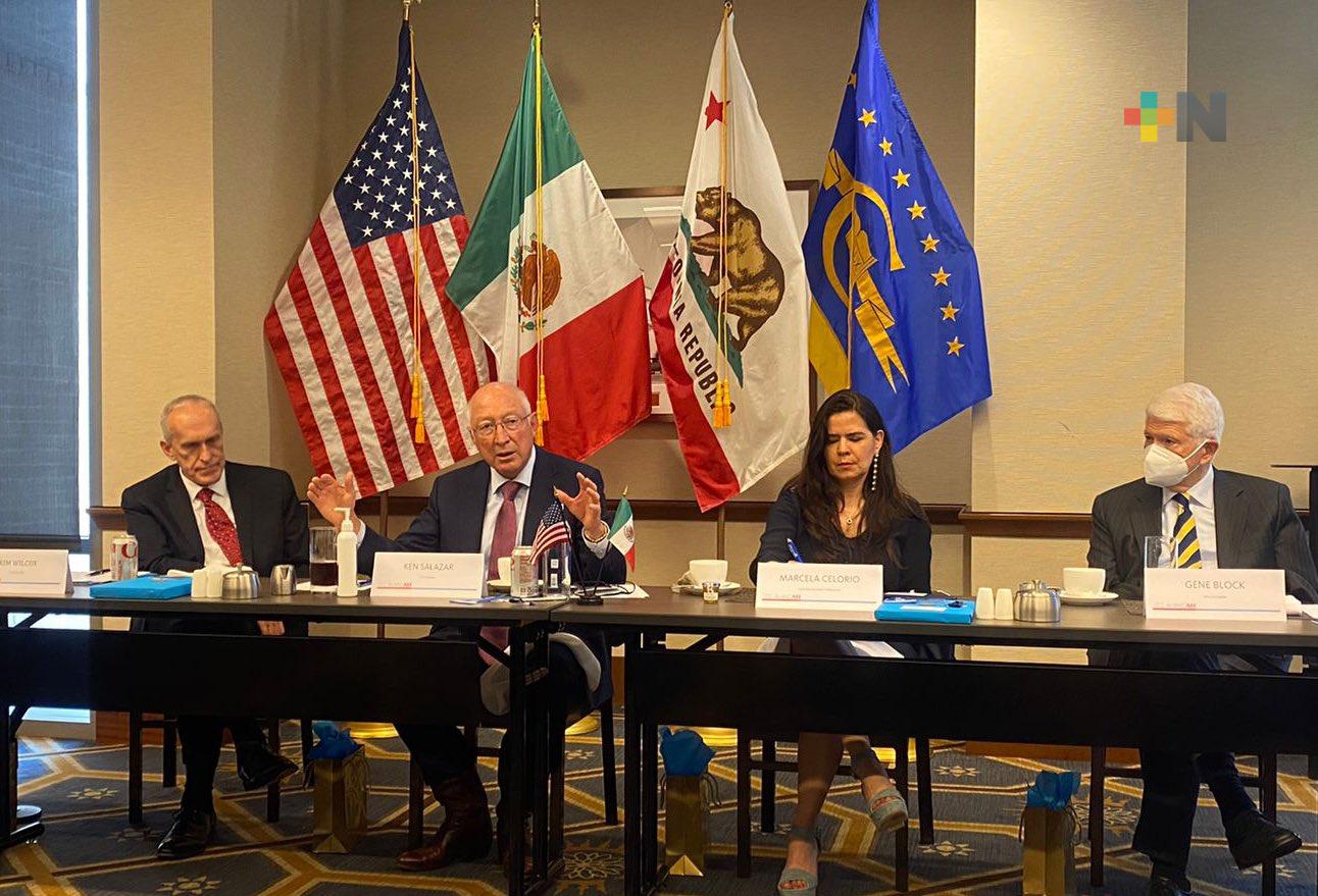 Relación bilateral entre Estados Unidos y México está fortalecida: Ken Salazar