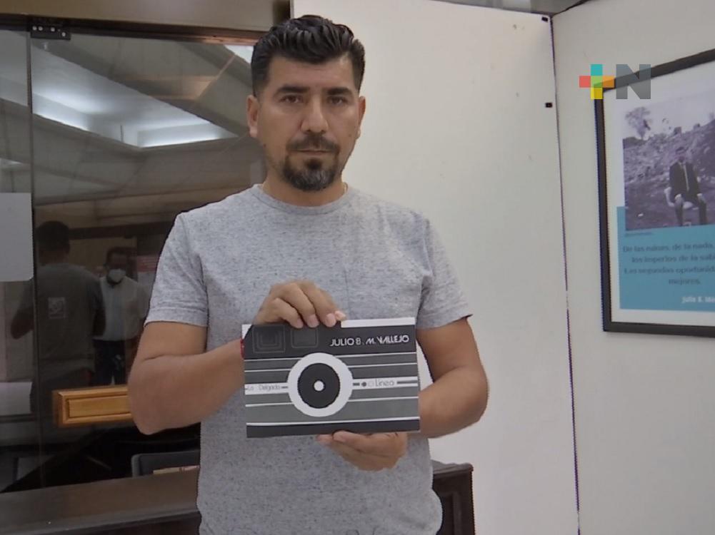 Fotoperiodista Julio Méndez Vallejo presentó su libro “La delgada línea”