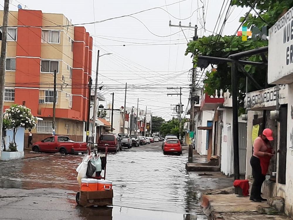 Se mantiene temporal lluvioso en el estado de Veracruz