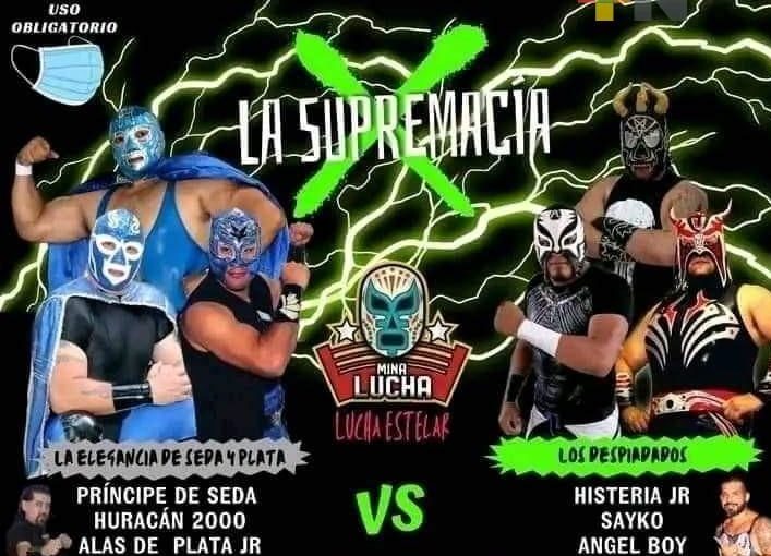 Función de lucha libre «La Supremacía» se presentará en Minatitlán