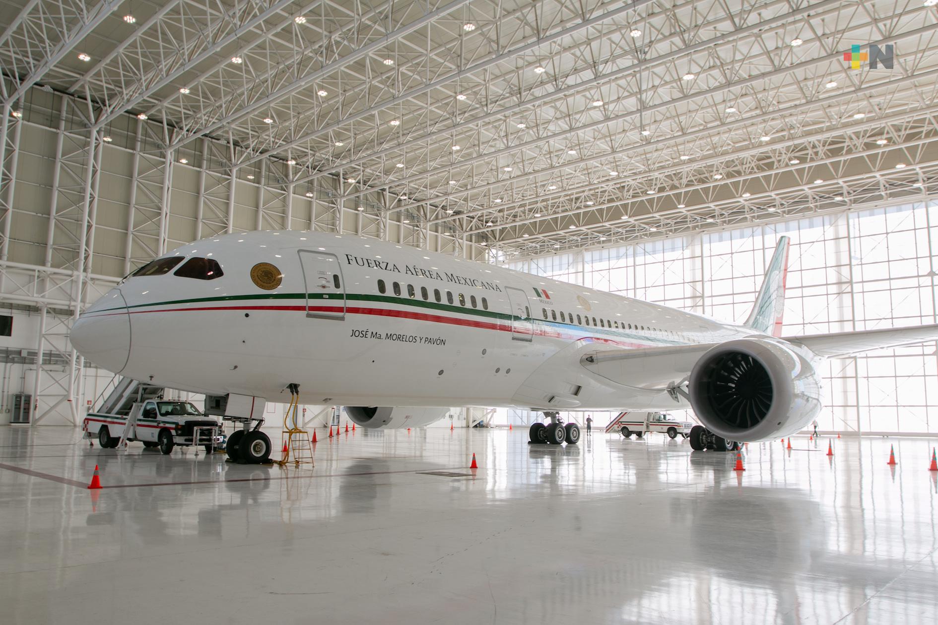 Avión presidencial de México podría ser adquirido por Argentina: AMLO