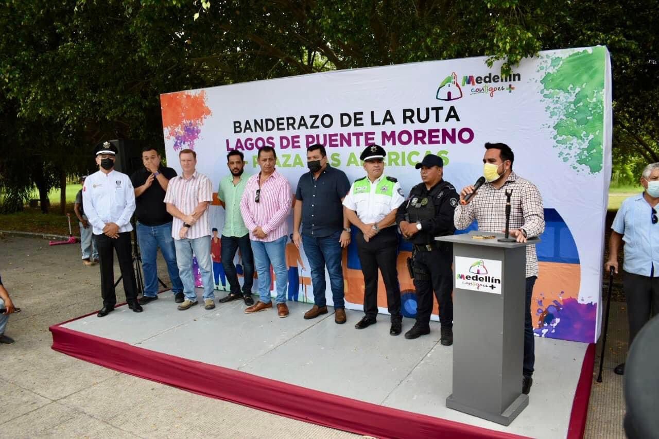 Cumple Marcos Isleño a medellinenses con nueva ruta de transporte Lagos de Puente Moreno-Plaza Américas