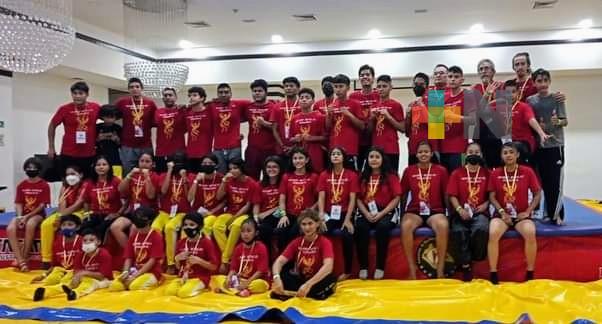 Veracruz logró 39 oros de Nacional Selectivo de wushu kung fu