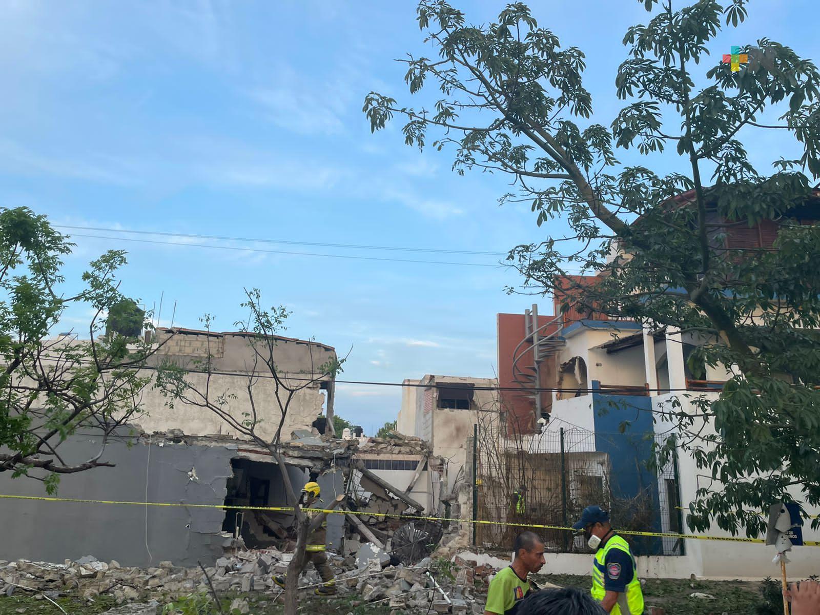 Siete viviendas y dos autos afectados por la explosión en el Fraccionamiento Hípico: SPC