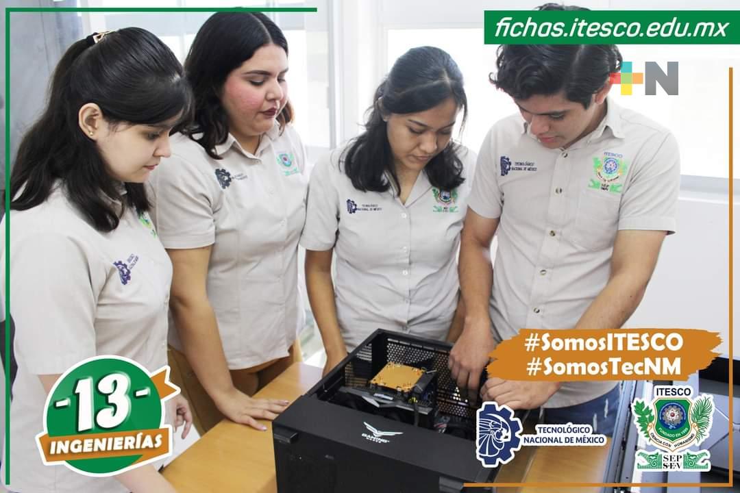 ITESCO entregará 2 mil fichas para ingreso al plantel