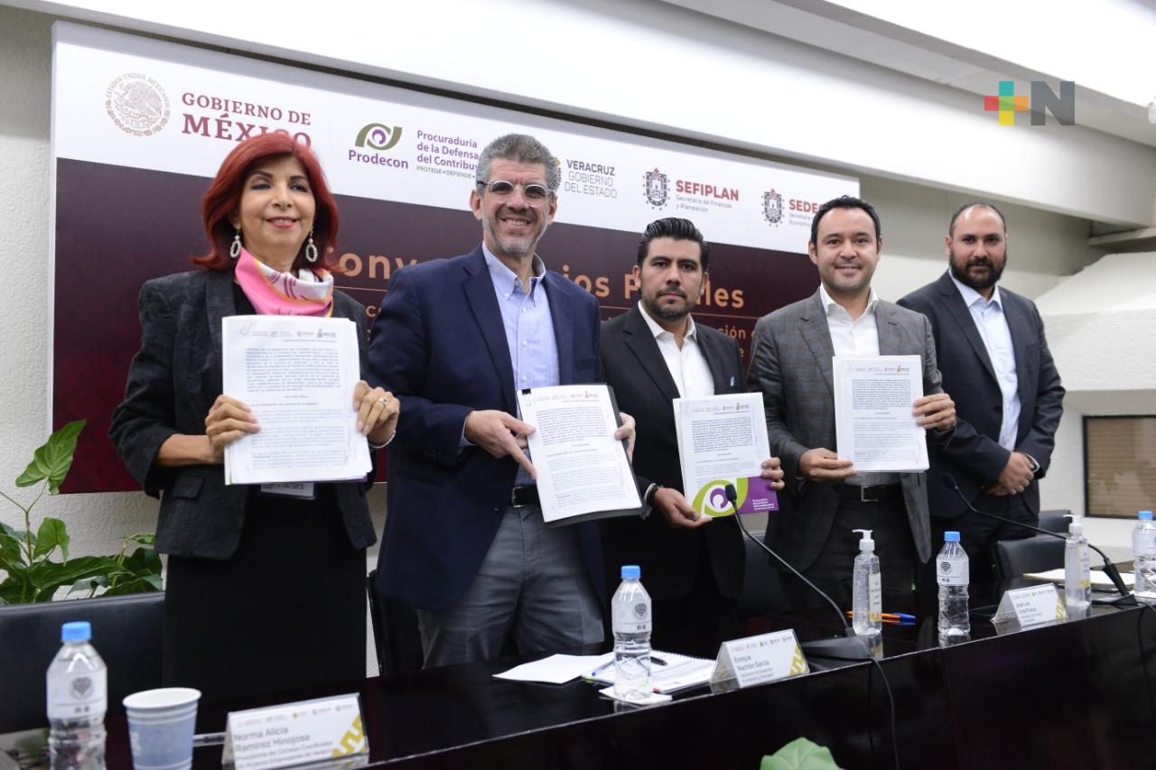 Facilita Gobierno acceso a la justicia fiscal a empresarios veracruzanos