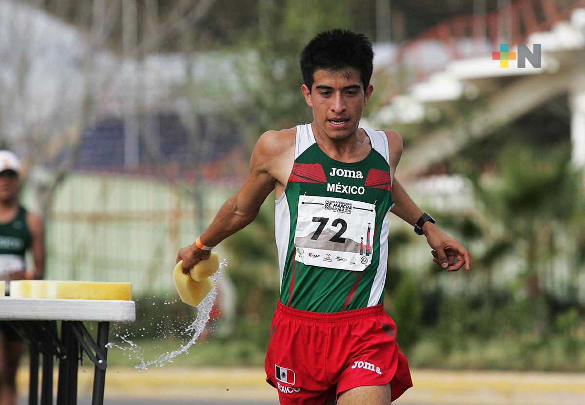 Veracruzano marcha a su primer Mundial de Atletismo