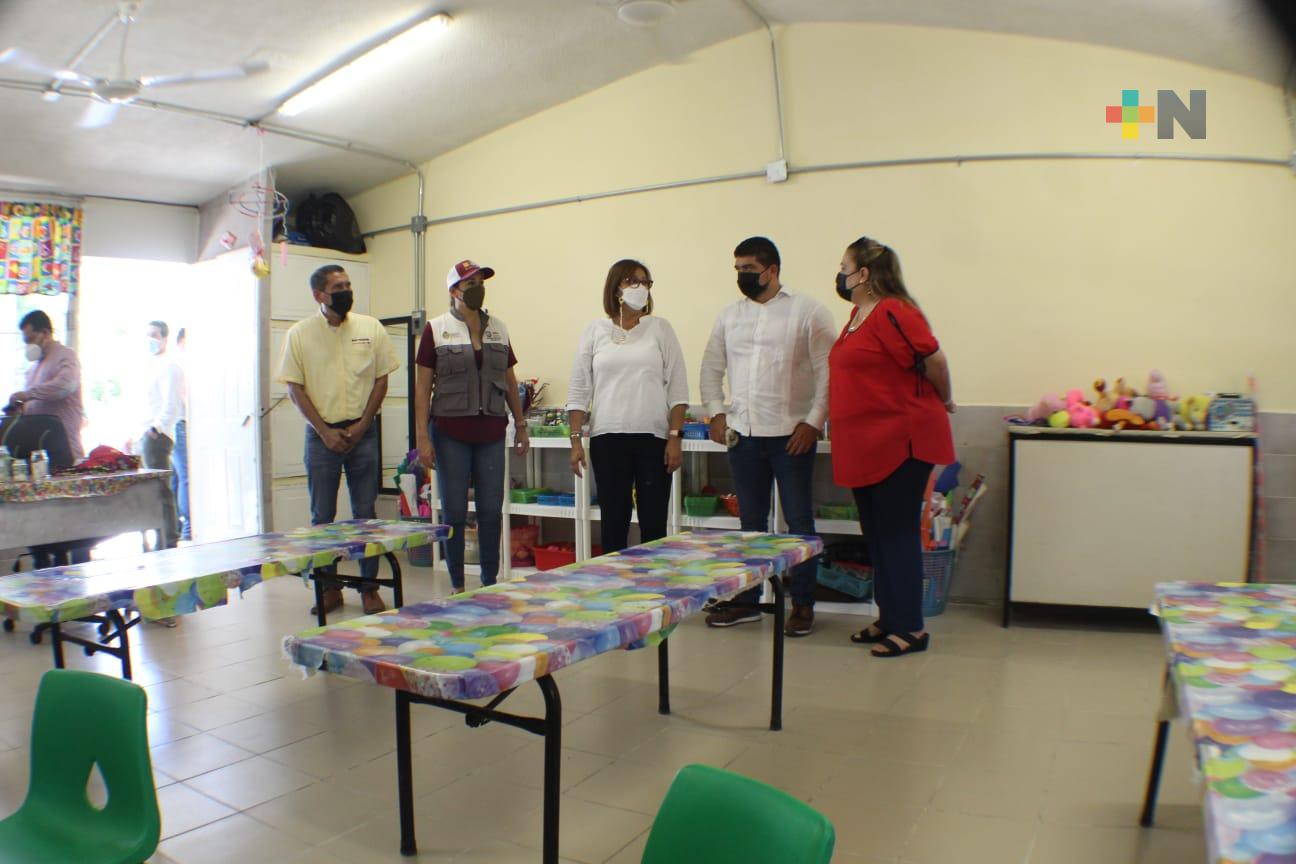 Supervisa SEV obras de infraestructura escolar en la zona Veracruz-Boca del Río