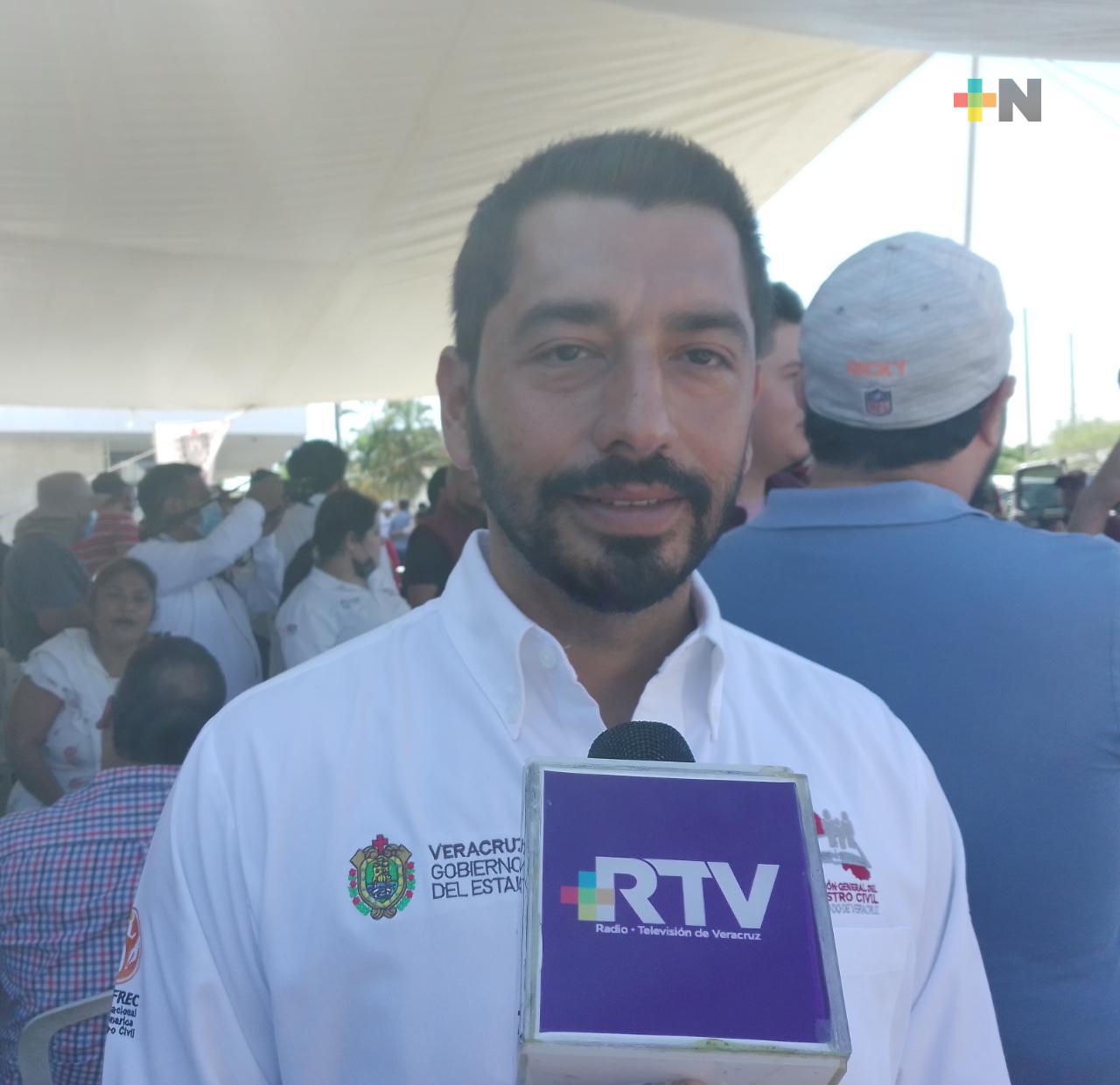 Registro Civil de Veracruz con incremento en trámites en línea