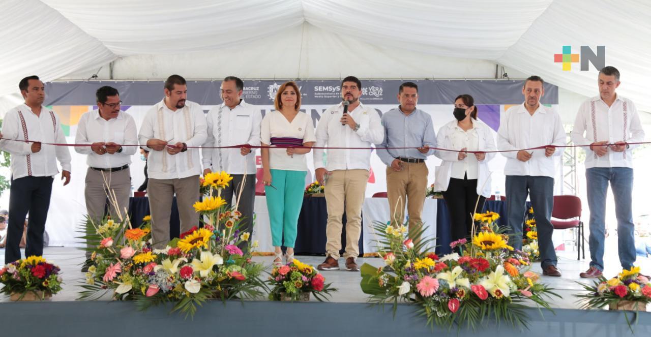 Entrega SEV plantel CECyTEV en Yanga; atenderá incremento de matrícula en la región