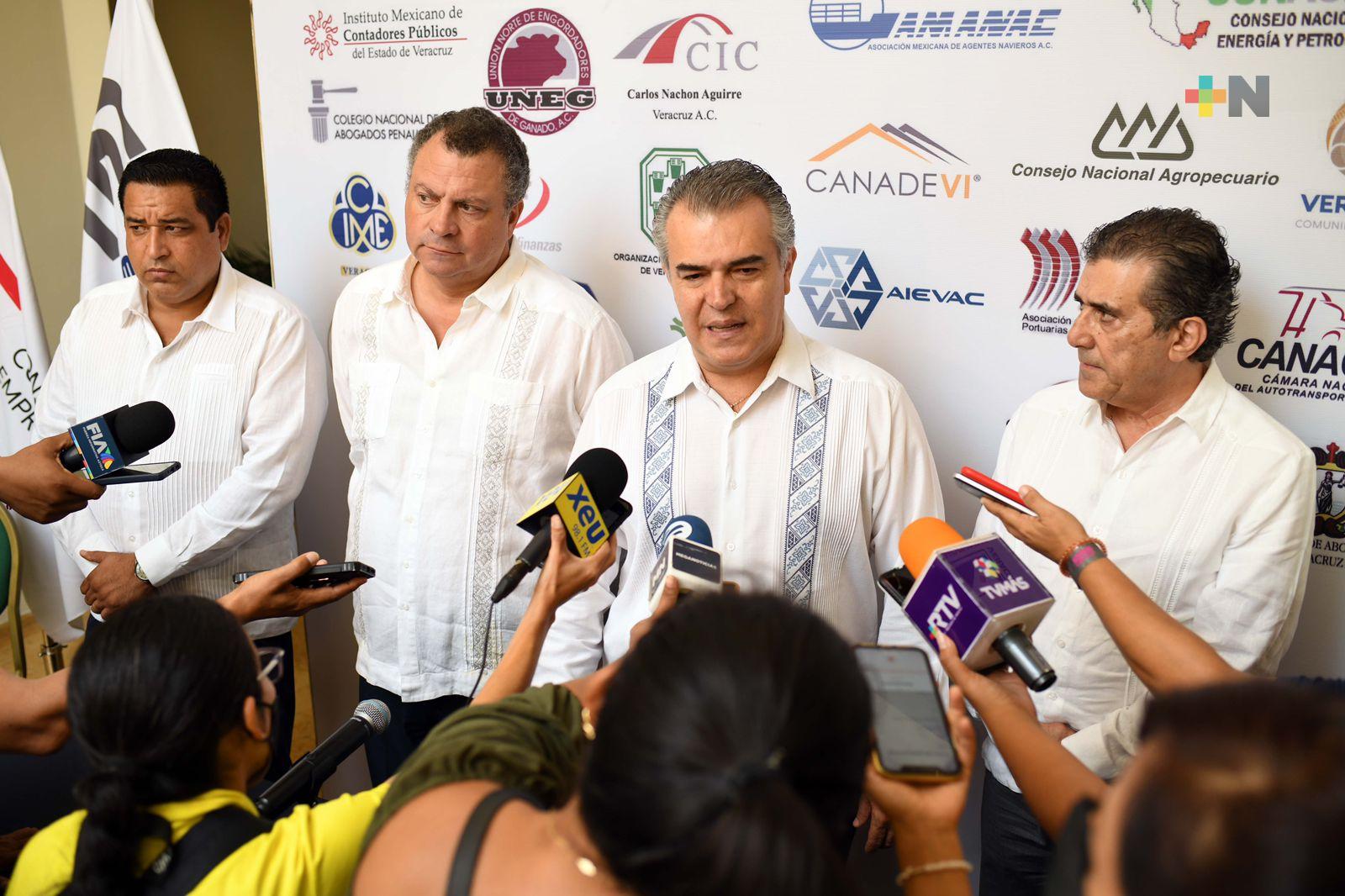 Reconoce sector empresarial al Gobernador y ofrecen trabajar de manera coordinada