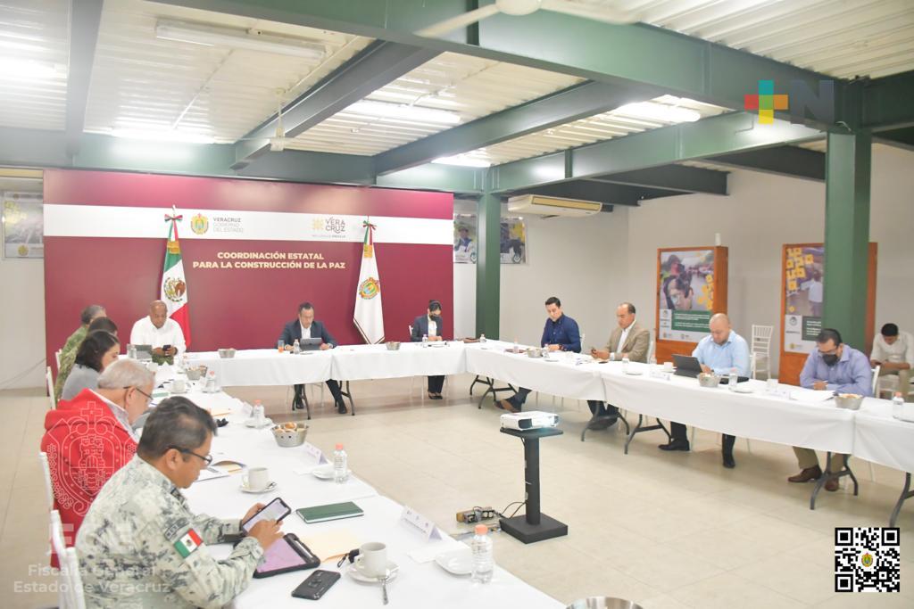 En Emiliano Zapata, el Gobernador presidió la Mesa de Construcción para la Paz