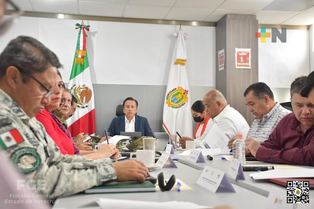 Mesa de COESCONPAZ trabajó en C4 de Xalapa