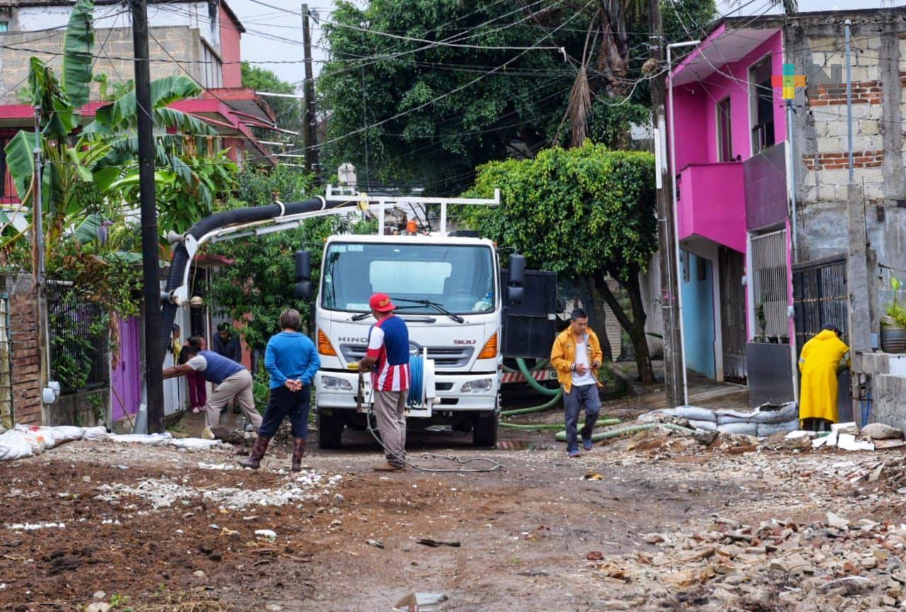 Atiende Ayuntamiento afectaciones por lluvias en colonias y avenidas