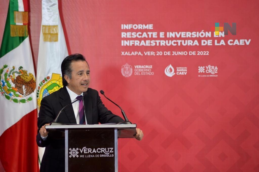 Acceso al agua potable llega a 340 mil veracruzanos más en este Gobierno