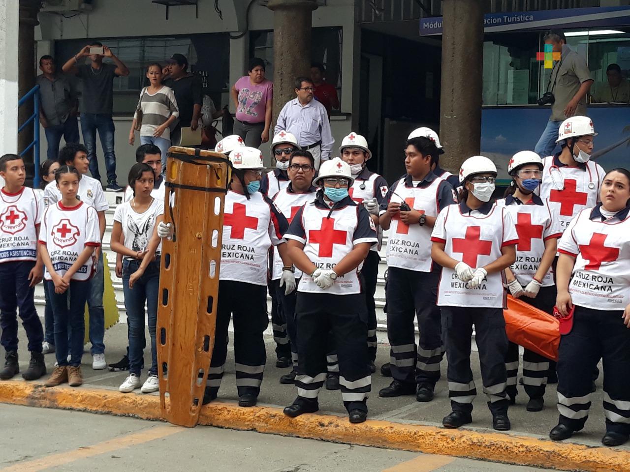 Tiene delegación de Cruz Roja de Tuxpan problemas de recursos económicos