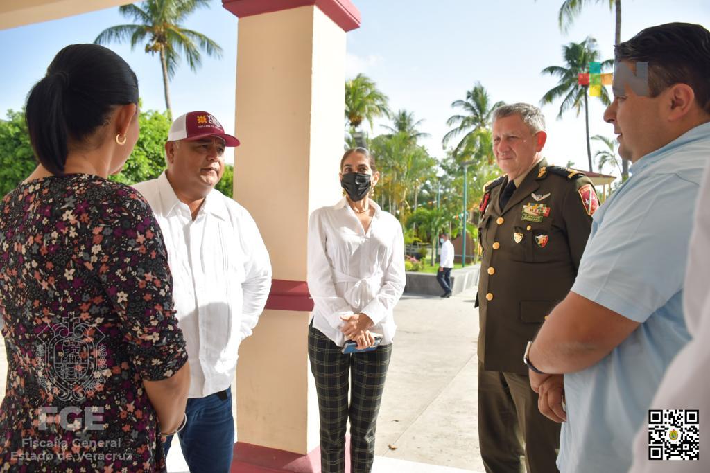 FGE supervisa terrenos para construcción de un cuartel de GN, en Manlio Fabio Altamirano