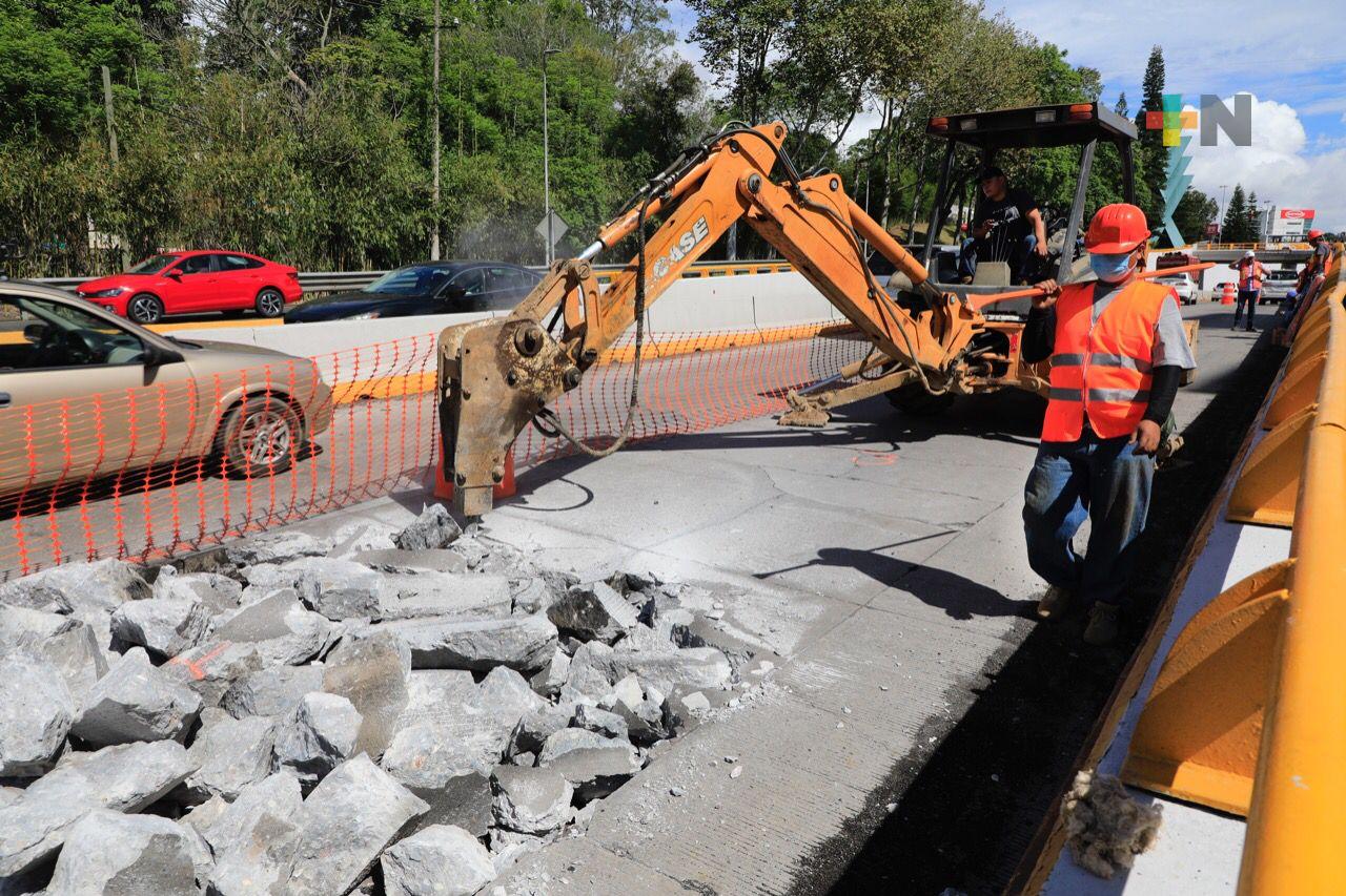En Xalapa inició la rehabilitación de avenida Lázaro Cárdenas