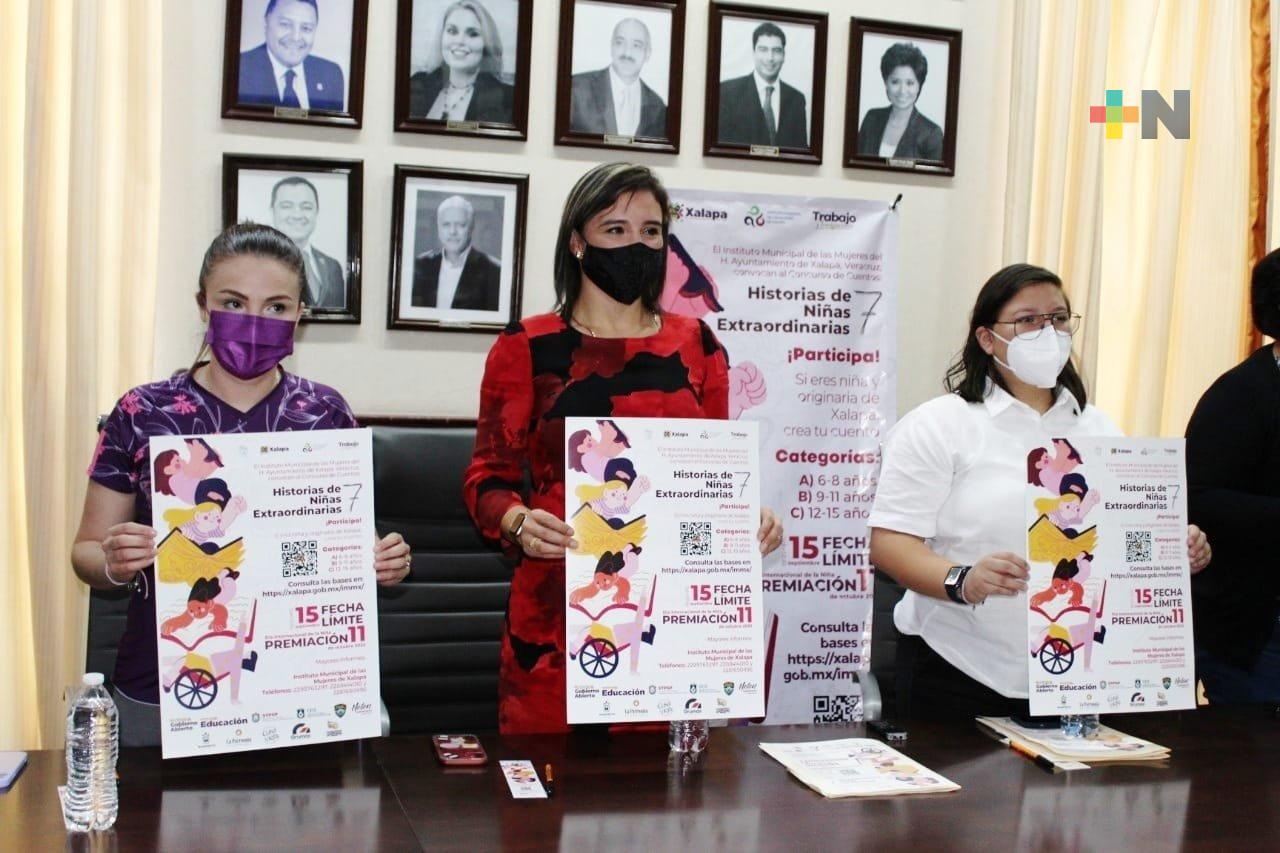 Halcones de Xalapa apoya el Concurso de cuentos Historias de Niñas Extraordinarias