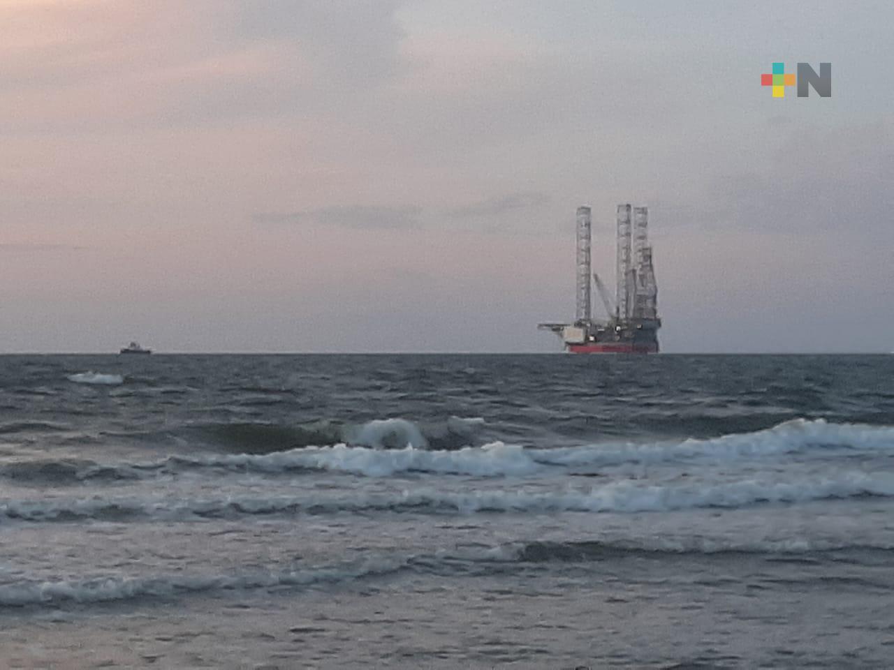 Realiza actividades de perforación en aguas del Golfo de México la plataforma de Hokchi Energy