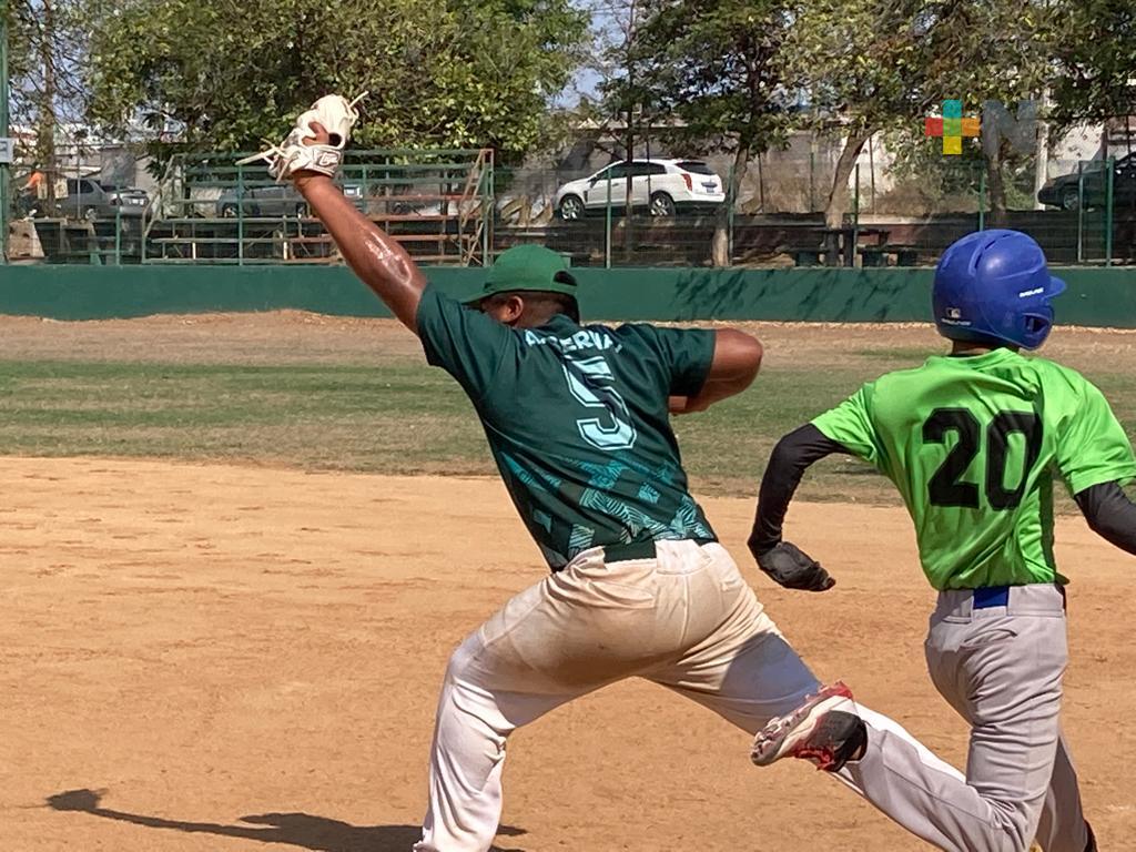 Avanza Veracruz con paso perfecto en beisbol prejunior