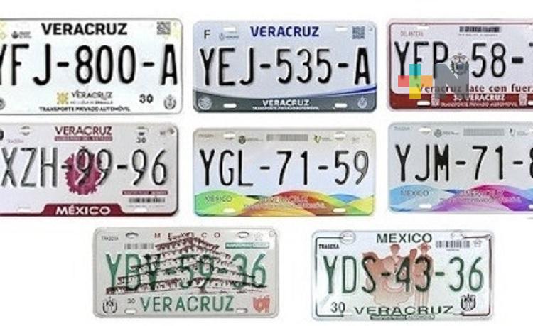 30 de junio, fecha límite para canje de placas en Veracruz