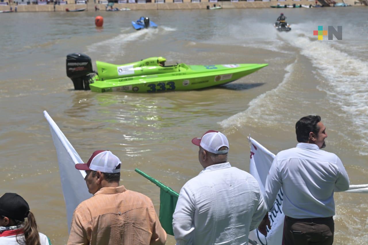 Pánuco, sede de copa internacional de motonáutica;  gobierno estatal impulsa al turismo y el deporte