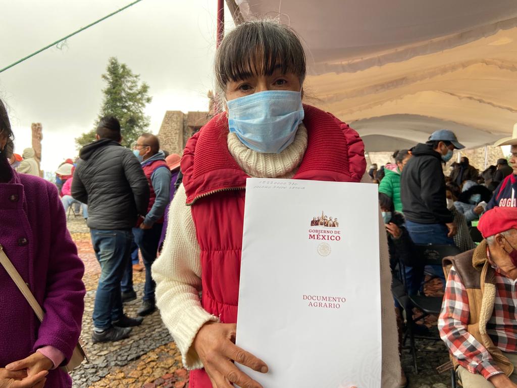 Con entrega de documentos agrarios, se garantiza certeza jurídica a más de 4 mil mujeres ejidatarias