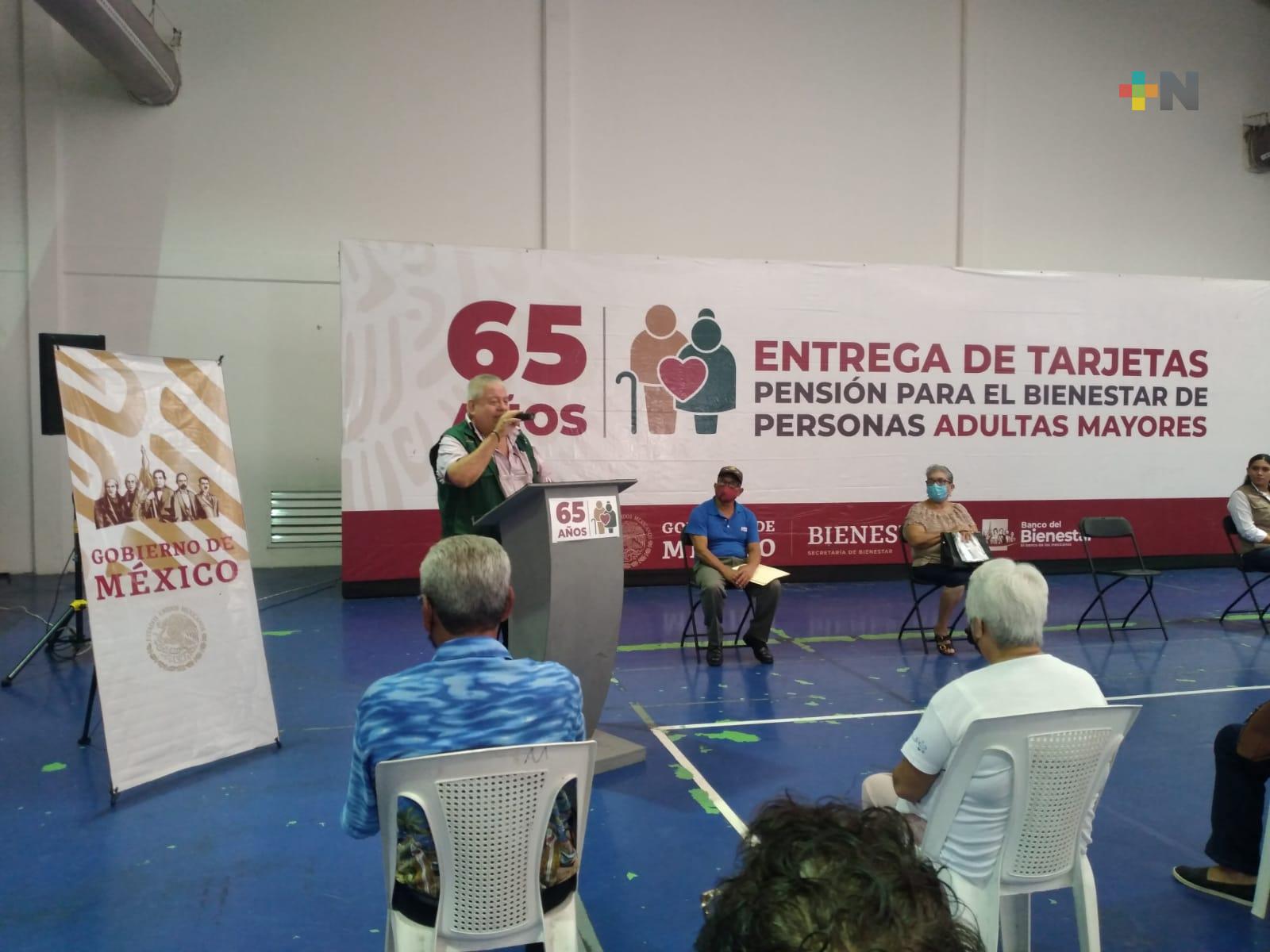 40 mil personas son beneficiadas con Pensión del Bienestar en Veracruz –Boca del Río
