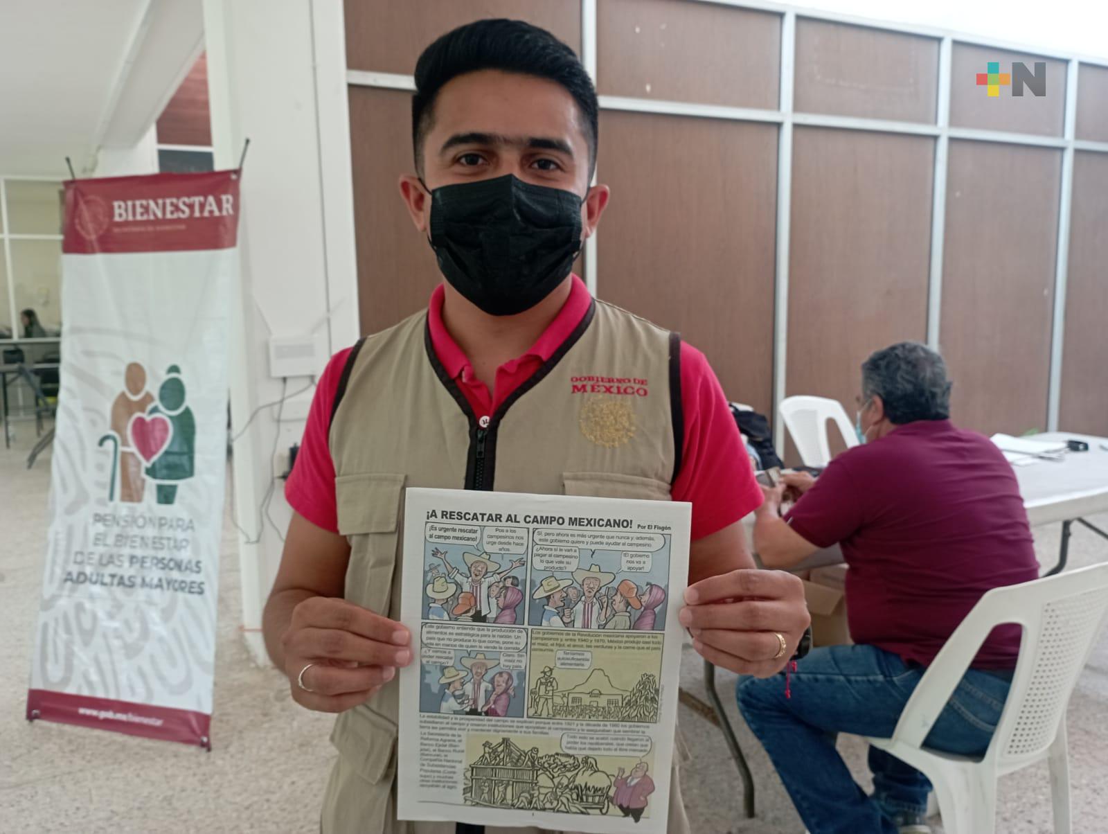 Programa «A rescatar al campo mexicano» fortalecerá autoconsumos en municipios del sur de Veracruz