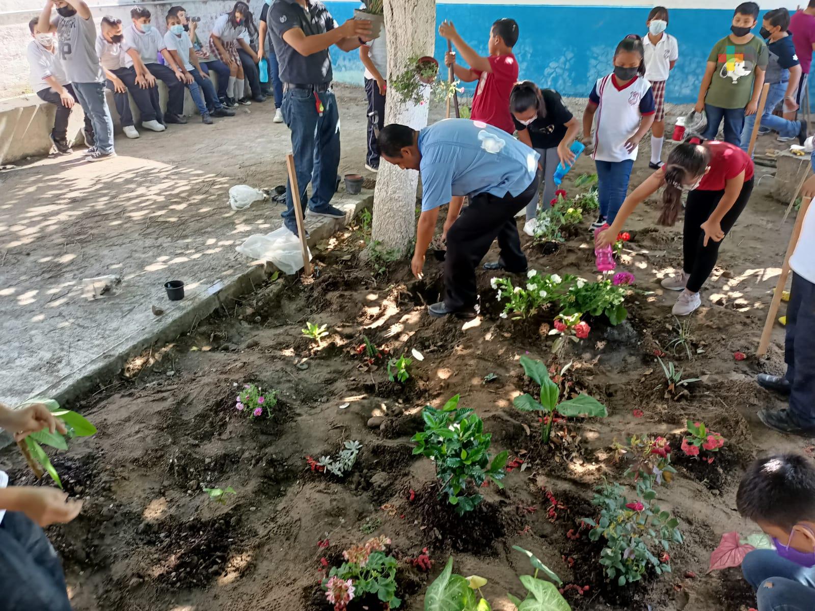 Impulsan programa ecológico en primaria de Martínez de la Torre