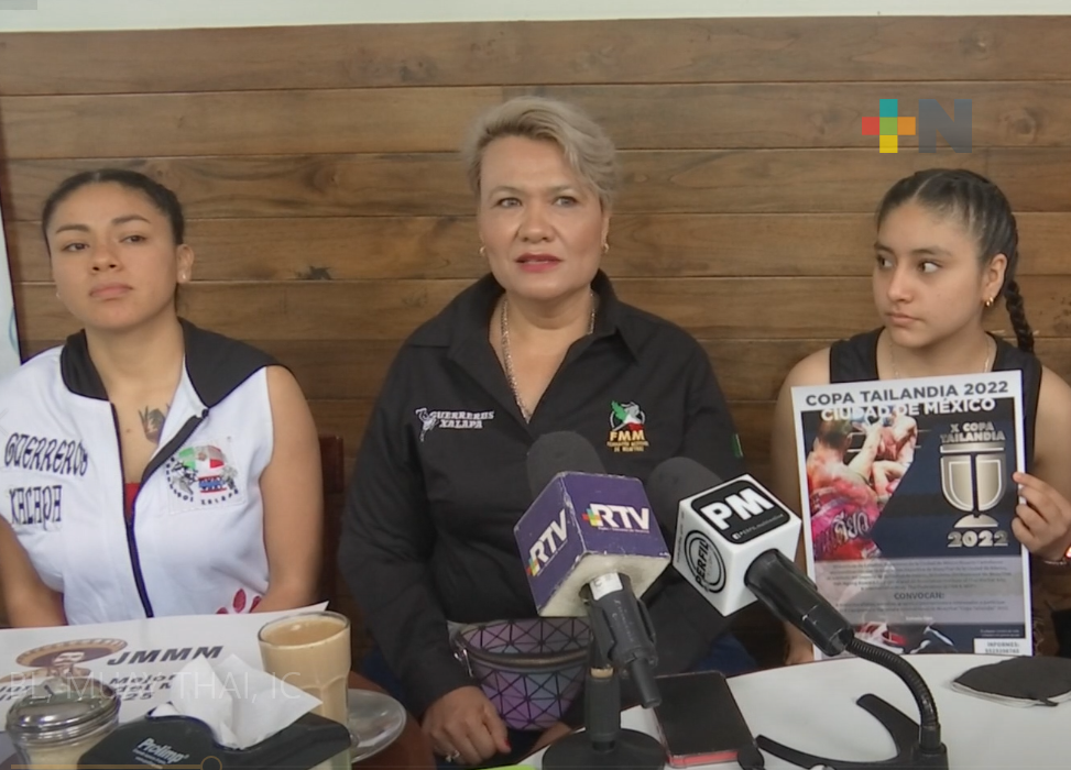 Dos jovencitas representarán a Veracruz en la Copa Tailandia 2022 de muay thai en Cdmx