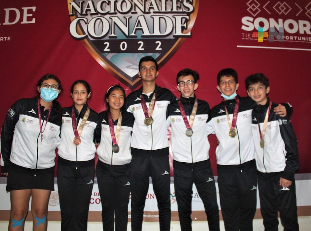 Jornada dorada en tenis de mesa para Veracruz