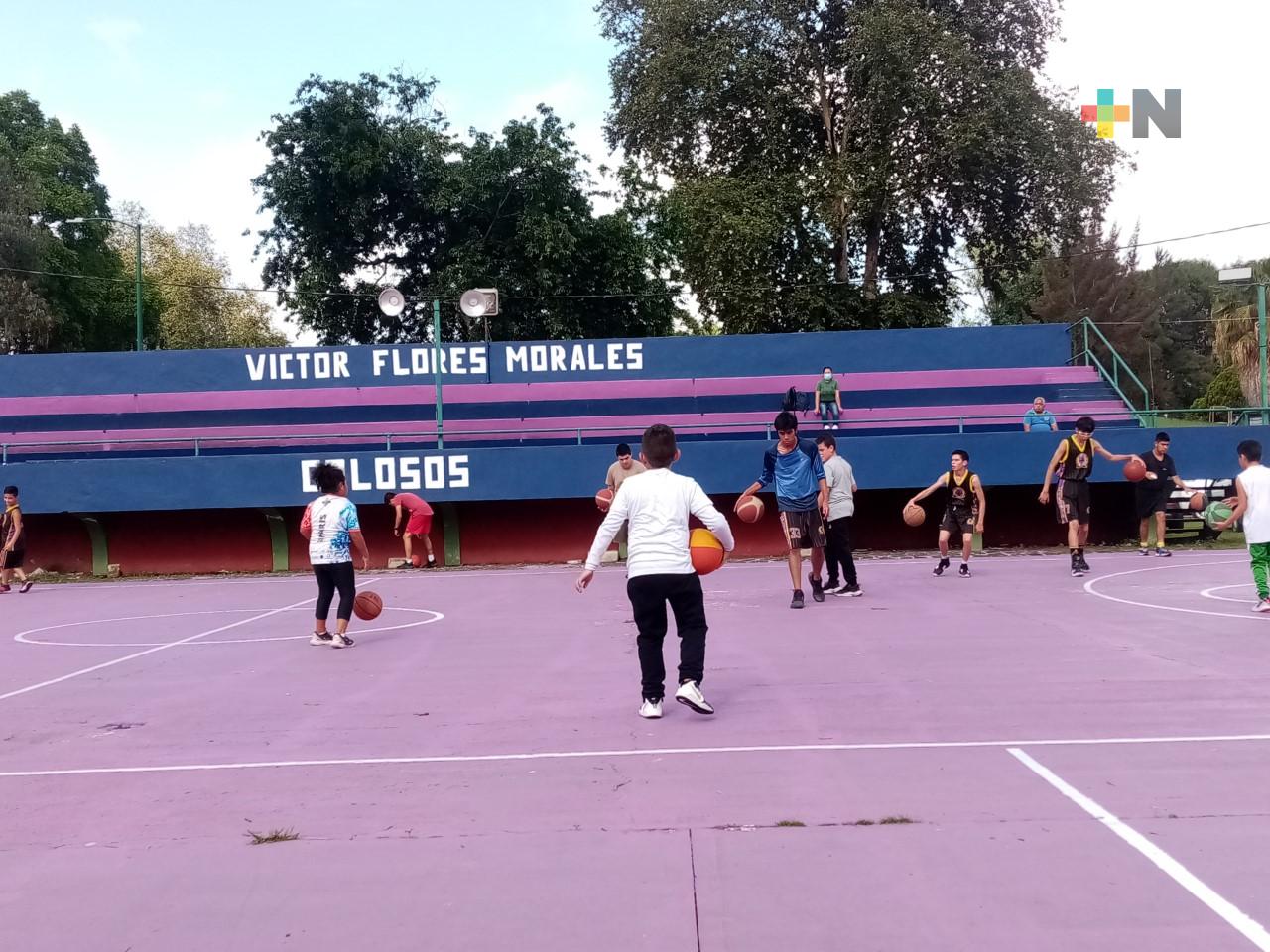 Invita Academia Osos de Xalapa a practicar basquetbol